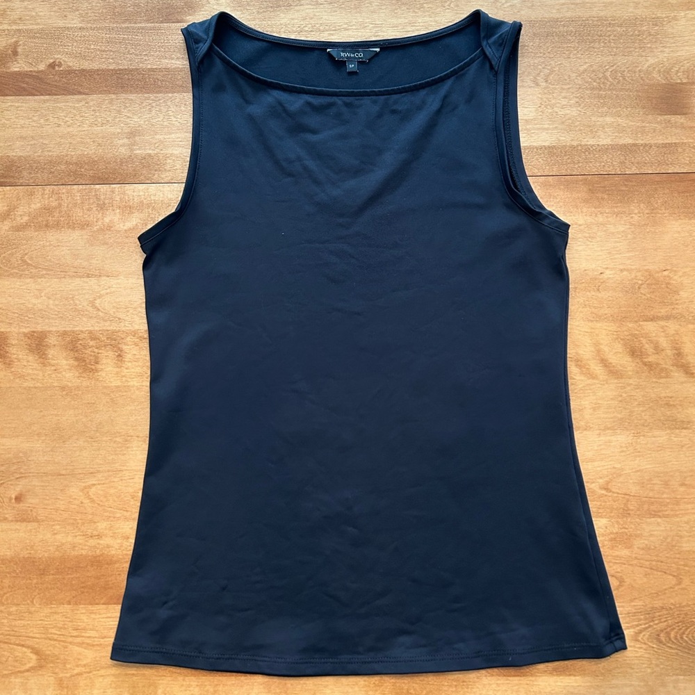 RW&CO. Classic Black Tank Top